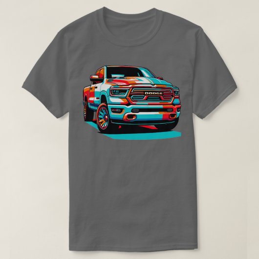 Dodge Ram 1500 11 T-shirt (Design voorkant)