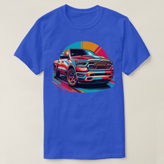 Dodge Ram 1500 17 T-shirt (Design voorkant)