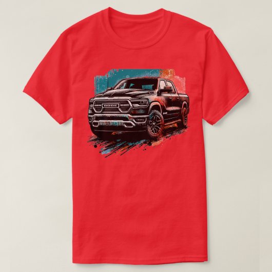 Dodge Ram 1500 18 T-shirt (Design voorkant)