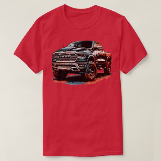 Dodge Ram 1500 20 T-shirt (Design voorkant)