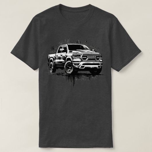 Dodge Ram 1500 5 T-shirt (Design voorkant)