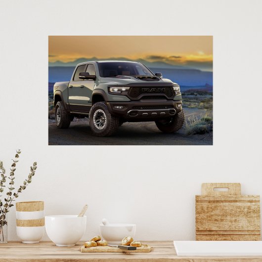 Dodge Ram 1500 TRX Poster (Keuken)