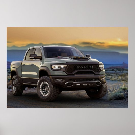 Dodge Ram 1500 TRX Poster (Voorkant)