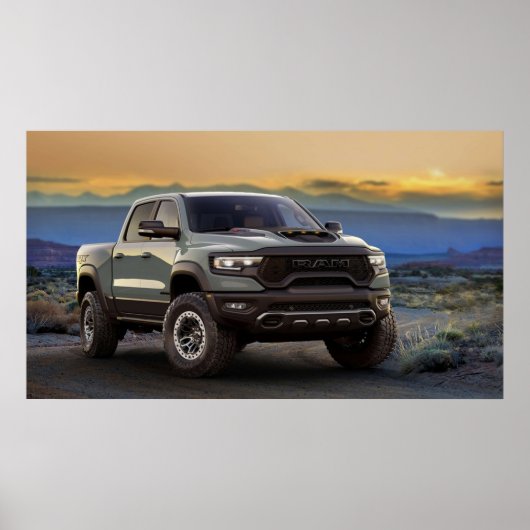 Dodge Ram 1500 TRX Poster (Voorkant)