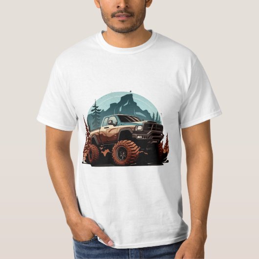 Dodge Ram Rock Crawler T-shirt (Voorkant)
