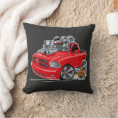 Dodge Ram rode 1500 pick-up Truck Kussen (Deken)