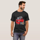 Dodge Ram rode 1500 pick-up Truck T-shirt (Voorkant volledig)