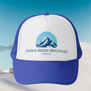 Dodge Ridge Mountain Californië skigebied Trucker Pet