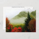 Dodge Road Mist (helder) Briefkaart (Voorkant / Achterkant)