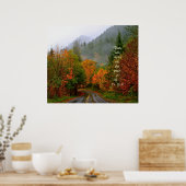 Dodge Road Print met Scriptversie Verse (Keuken)