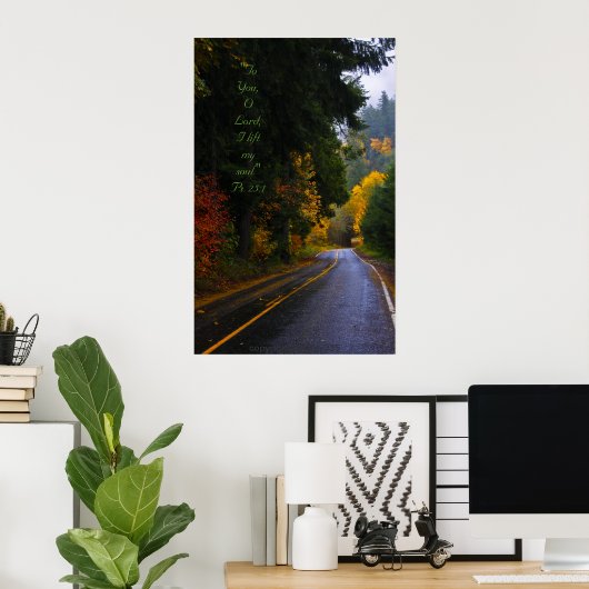 Dodge Road Splendor w/Scriptvers Poster (Thuiskantoor)