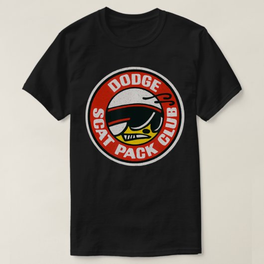 Dodge Scat Pack Club T-shirt (Design voorkant)