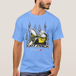 Dodge Scat Pack Flames T-shirt