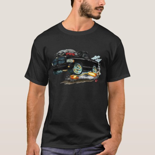 Dodge SRT10 Black Truck T-shirt (Voorkant)