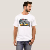 Dodge SRT10 Grey Dual Cab Truck T-shirt (Voorkant volledig)