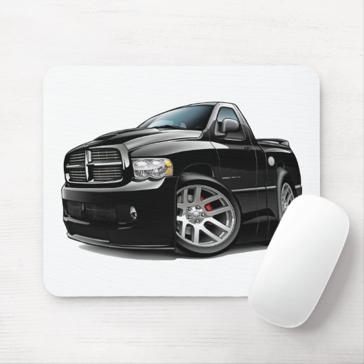 Dodge SRT10 Ram Black Muismat (Met muis)