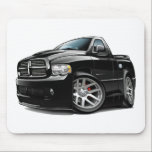 Dodge SRT10 Ram Black Muismat<br><div class="desc">Horizontale Sjabloon Mousepad</div>