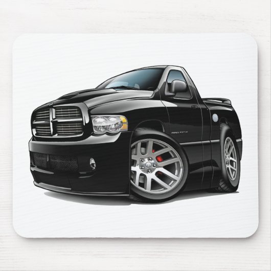 Dodge SRT10 Ram Black Muismat (Voorkant)