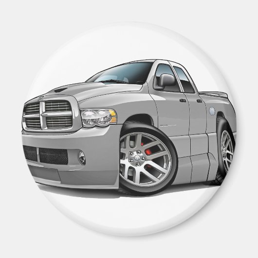 Dodge SRT10 Ram Dualcab Grey Magneet (Voorkant)