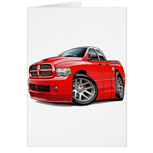 Dodge SRT10 Ram Dualcab Red (Voorkant)