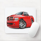 Dodge SRT10 Ram Dualcab Red Muismat (Met muis)