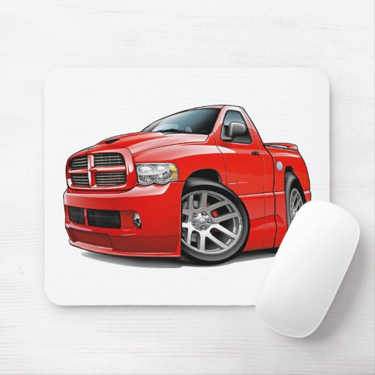 Dodge SRT10 Ram Red Muismat (Met muis)