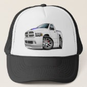 Dodge SRT10 Ram White Trucker Pet (Voorkant)