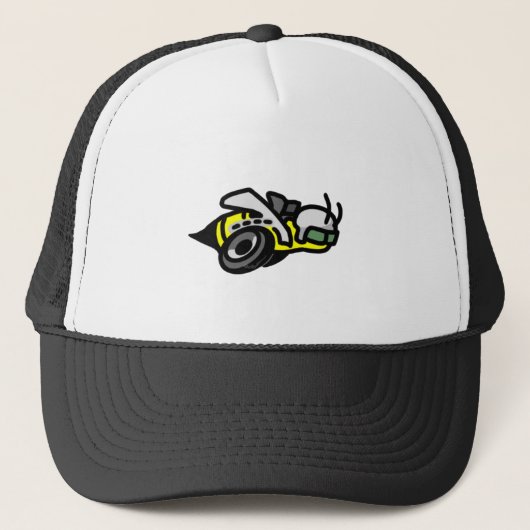 Dodge Super Bee Logo Trucker Pet (Voorkant)