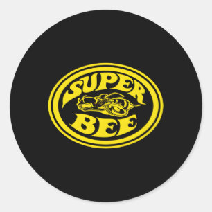 Dodge Super Bee Ronde Sticker
