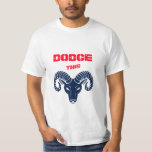 Dodge This Ram Aries Patriotic Blue Pearl T-shirt<br><div class="desc">Een creatieve illustratie van de lijnkunst van Shelley Neff Design en Fotografie om uw auto, vrachtwagen, garage of racewieg te bespioneren en toegang te bieden tot een ongewoon gesprek in creëer! Wil je een andere kleur? Dat kunnen we doen! Neem via e-mail contact met ons op. Kan ook worden gepersonaliseerd...</div>