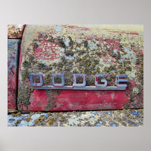 DODGE TRUCK HOOD EMBLEM 1947 POSTER (Voorkant)