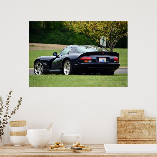 Dodge Viper GTS Poster (Keuken)