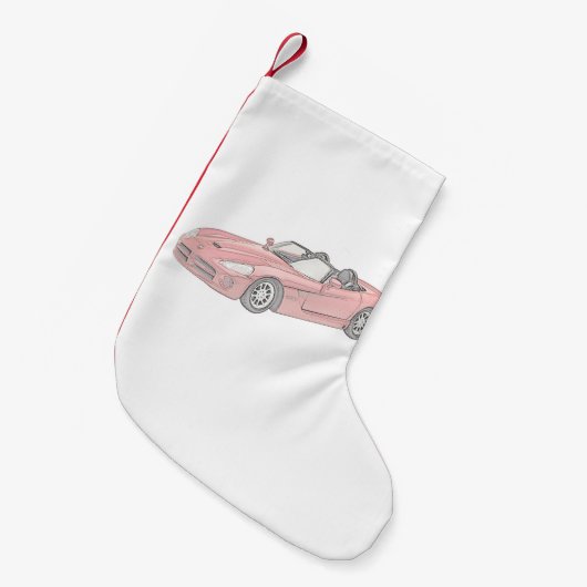 Dodge Viper Kleine Kerstsok (Voorkant (Hangend))