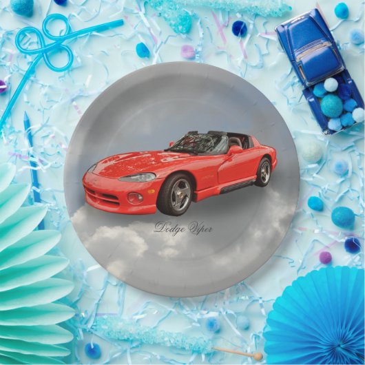 DODGE VIPER PAPIEREN BORDJE (Feest)