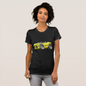 Dodge Viper Roadster Yellow Car T-shirt (Voorkant volledig)