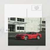 Dodge Viper RT/10 Briefkaart (Voorkant / Achterkant)