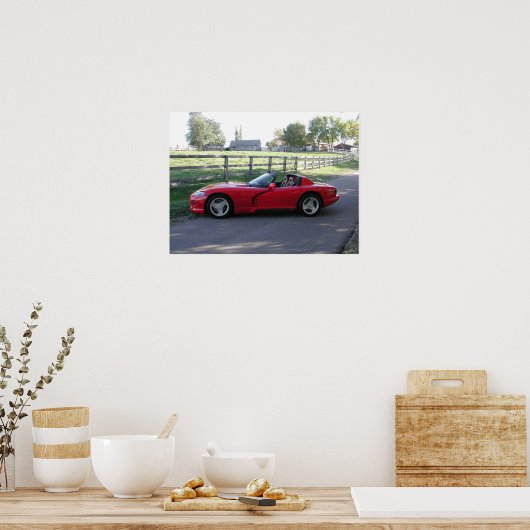 Dodge Viper RT/10 Poster (Keuken)