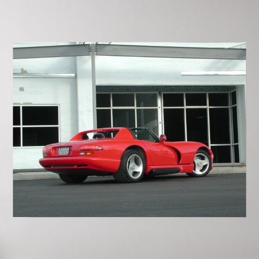 Dodge Viper RT/10 Poster (Voorkant)