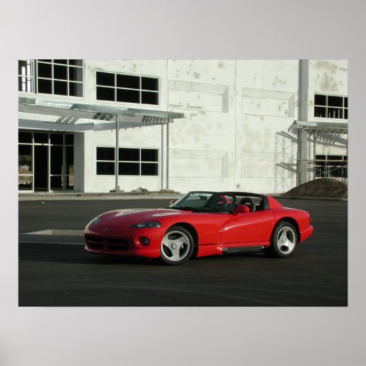 Dodge Viper RT/10 Poster (Voorkant)