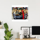 Dodge Viper SportsCar Car showroom poster photo (Thuiskantoor)