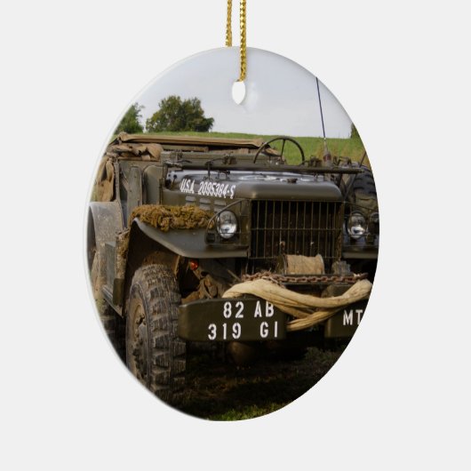 Dodge WC 57 Keramisch Ornament (Rechts)