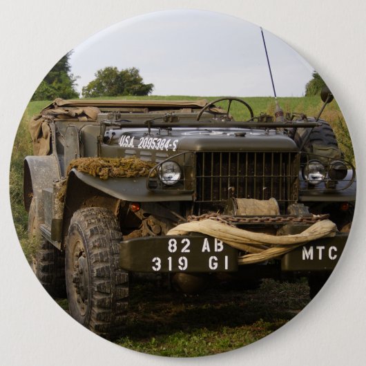 Dodge WC 57 Ronde Button 6,0 Cm (Voorkant)