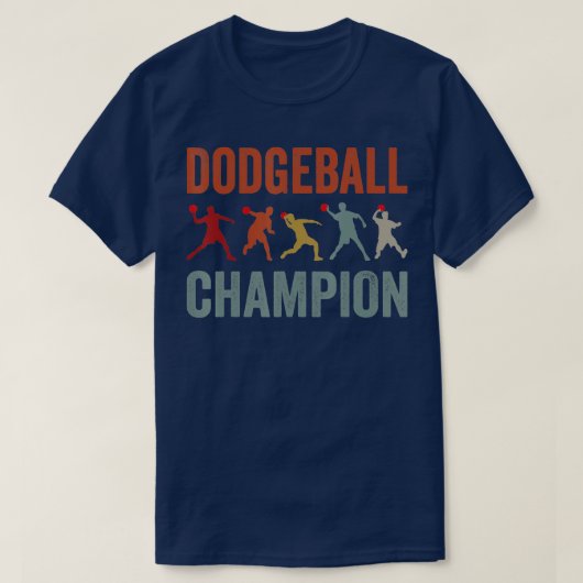 Dodgeball Champion Gaga Ball Dodgeball Player Dodg T-shirt (Design voorkant)