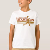  Dodgeball Champion Kinder T-Shirt (Voorkant)