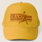  Dodgeball Champion Trucker Hat Pet (Voorkant)