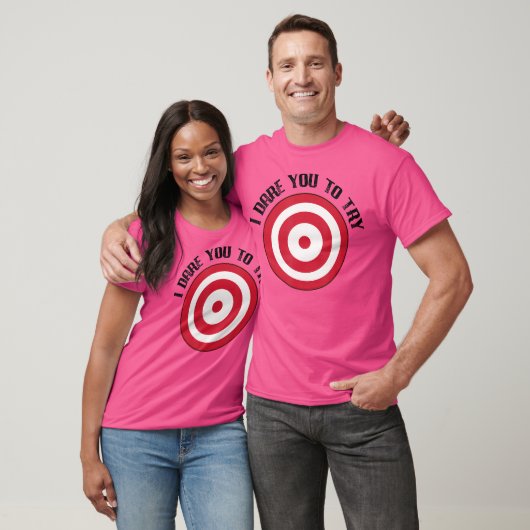 Dodgeball Dare Target On Chest T-shirt (Unisex)