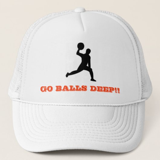 Dodgeball, GA BALLS DEEP! Trucker Pet (Voorkant)