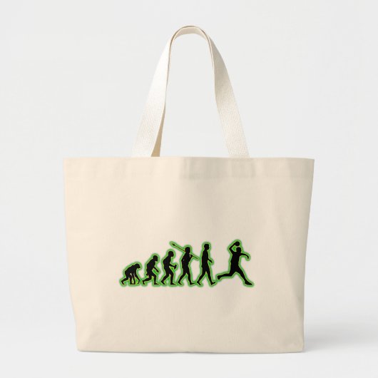 Dodgeball Grote Tote Bag (Voorkant)
