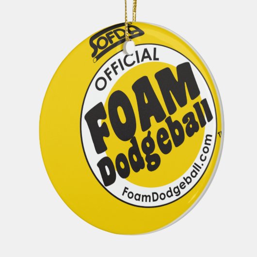 Dodgeball Logo Ornament (Links)