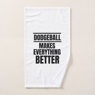 Dodgeball maakt alles beter handdoek